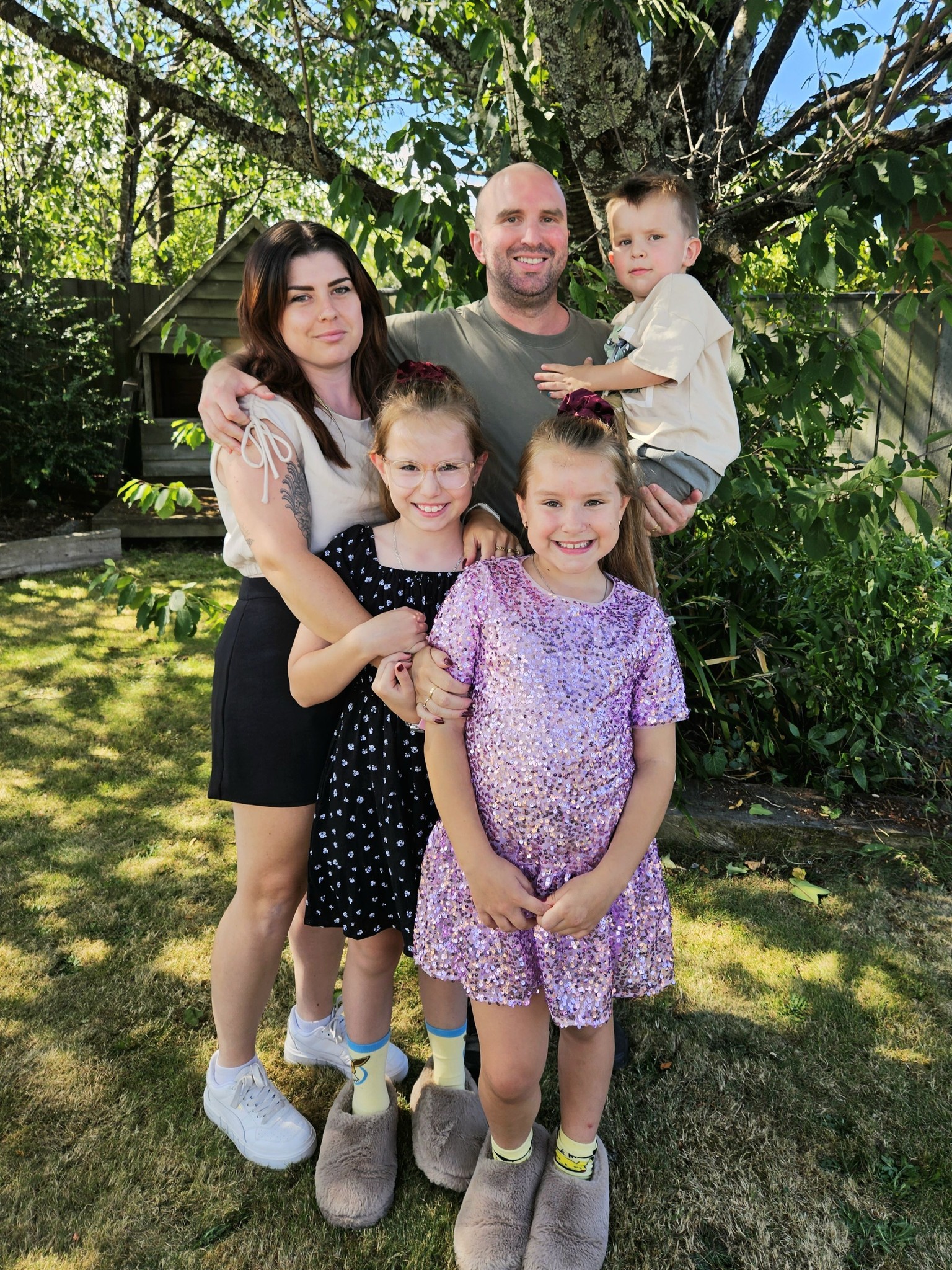 Aly, Leon and the family